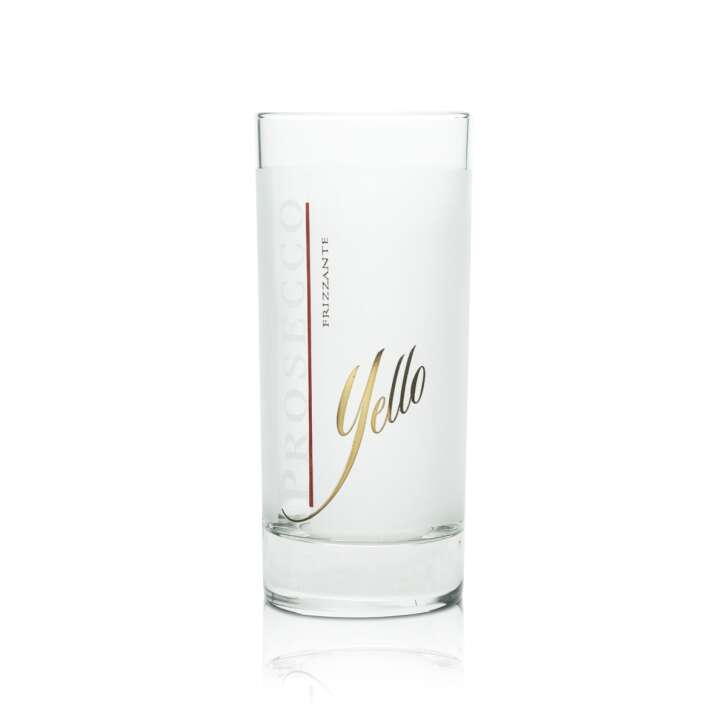 6x Yello Prosecco Sekt Glas Longdrink 0,1l Rastal Cocktail Gläser Hochzeit Bar