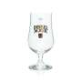 6x Dinkel Acker Bier Glas 0,4l Pokal Toscana Sahm Pils Gläser CD Tulpe Brauerei
