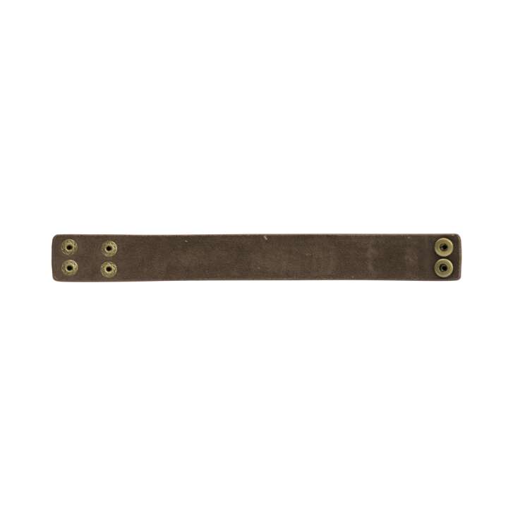 Jose Cuervo Armband Leder Schmuck Leather Wristband Bracelet Geschenk Knopf