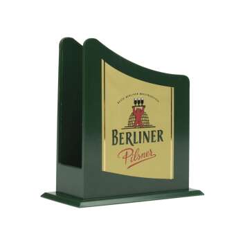 Berliner Pilsner Bier Bierdeckel Halter gr&uuml;n...