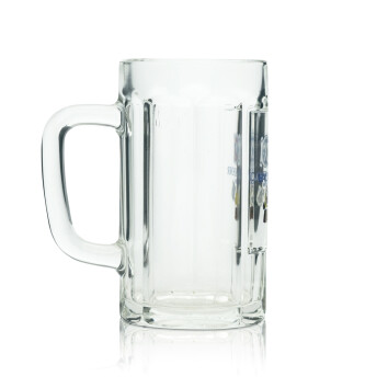 6x Hacker Pschorr Bier Glas 0,25l Krug Staufeneck Sahm Seidel Gläser Humpen Beer