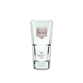 12x Southern Comfort Whiskey Glas Longdrink stapelbar