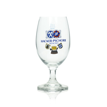 6x Hacker Pschorr Bier Glas 0,3l Tulpe Rastal Helles...