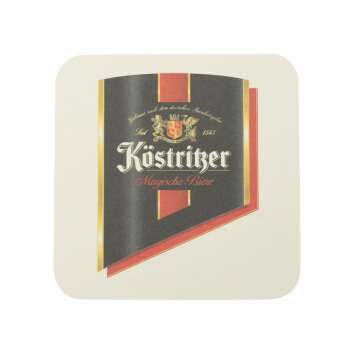80x K&ouml;stritzer Bier Bierdeckel 10x10cm Untersetzer...