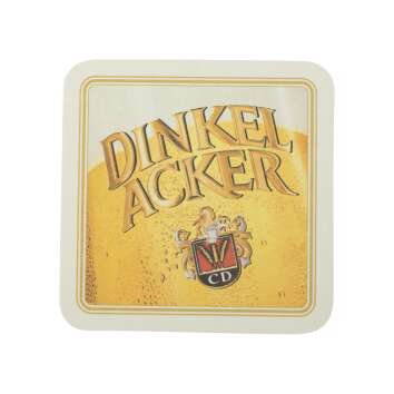 80x Dinkel Acker Bier Bierdeckel 10x10cm gold Untersetzer...