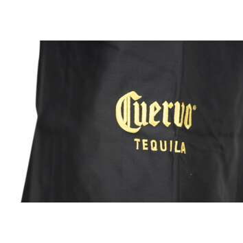 1x Jose Cuervo Tequila Schürze schwarz mit gelben Akzenten