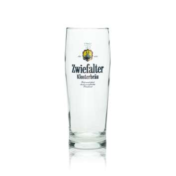 6x Zwiefalter Bier Glas 0,5l Klosterbr&auml;u Becher...