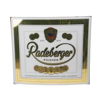 Radeberger Bier Leuchtreklame Outdoor 62x73cm Biergarten...