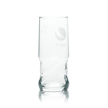 Pepsi Glas Gläser Set 6x Gläser 0,2l geeicht 