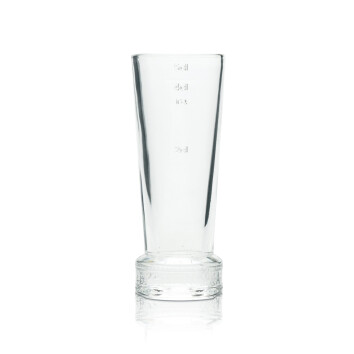 6x Becherovka Vodka Glas 4cl Shot Gläser Schnaps Kurze Stamper Relief Kristall