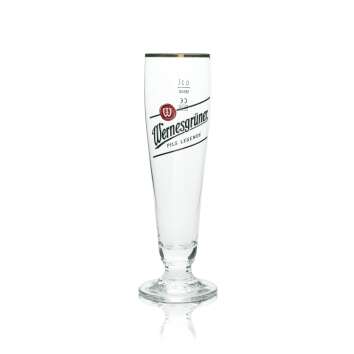 6x Wernesgrüner Bier Glas 0,3l Pokal Pils Legende...
