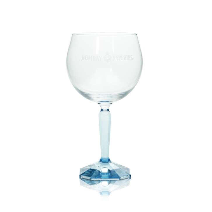 Bombay Sapphire Gin Glas 0,68l Ballonglas Blau neu