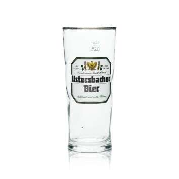 12x Adolf Schmid Bier Glas 0,25l Becher Ustersbacher Sahm...