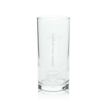 6x Bauer Saft Glas 0,2l Longdrink Amsterdam Becher...
