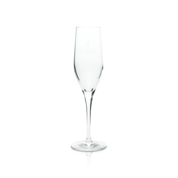 6x Schloß Wackerbarth Sekt Glas 175ml Champagnerflöte Exquisit Gläser Prosecco
