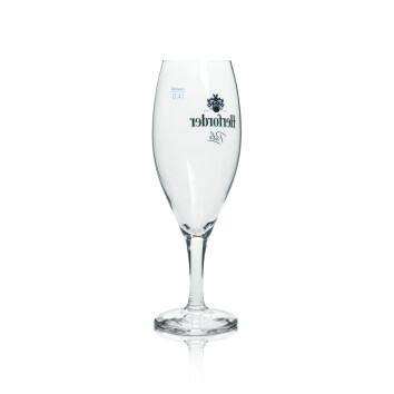 6x Herforder Pils Bier Glas 0,4l Pokal Imperial Sahm Tulpe Gläser Brauerei Stiel