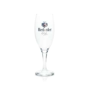 6x Herforder Pils Bier Glas 0,25l Pokal Pegasus Rastal...