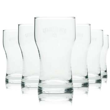 6x Gerolsteiner Wasser Glas 0,18l Eifel-Becher Rastal...