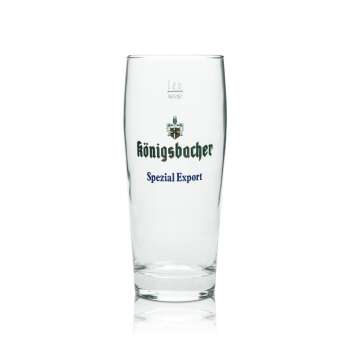 6x Königsbacher Bier Glas 0,5l Becher Spezial Export Rastal Willi Gläser Brauer