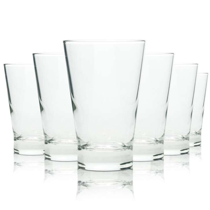 6 x St Markenglas Wasserglas Exklusiv Kelc NEU Michaelis 0,2l Glas / Gläser 