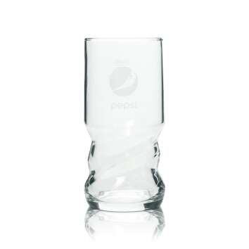 6x Pepsi Cola Glas 0,2l Becher AXL Sahm Schwingform...