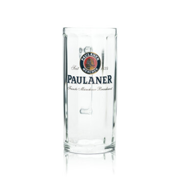 6x Paulaner Bier Glas 0,4l Krug Moldau Seidel Sahm Henkel...
