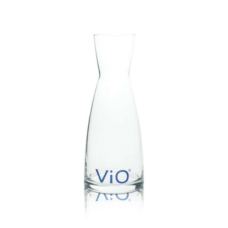 Vio Wasser Karaffe 1l Kanne Glas Ausgießer Pitcher Krug Mineralwasser Gastro