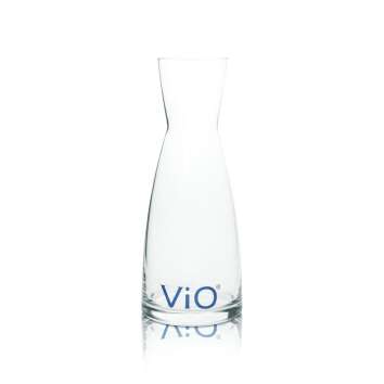 Vio Wasser Karaffe 1l Kanne Glas Ausgießer Pitcher Krug Mineralwasser Gastro