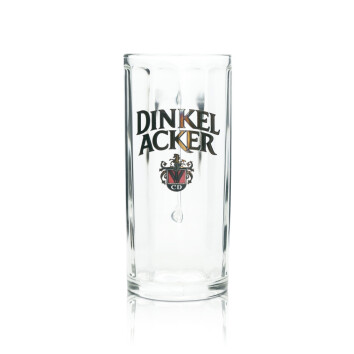 6x Dinkel Acker Bier Glas 0,4l Krug CD Moldau Sahm Seidel...