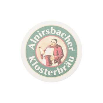 75x Alpirsbacher Bier Bierdeckel 10cm Glas Untersetzer...