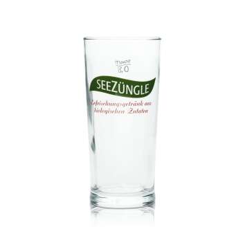 12x Seezüngle Glas 0,2l Becher Germania Sahm Trink...
