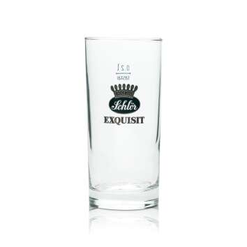 6x Schlör Saft Glas 0,2l Becher "Exquisit"...