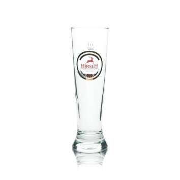 6x Hirsch Br&auml;u Bier Glas 0,3l Tulpe Merkur Rastal...