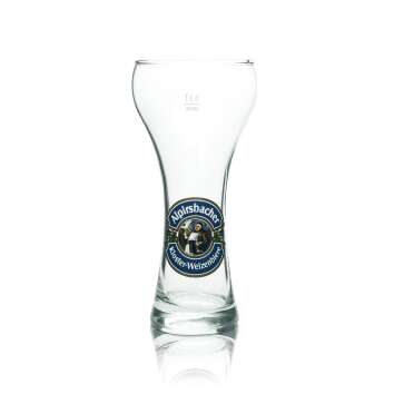 6x Alpirsbacher Bier Glas 0,3l Weißbierglas Kloster...