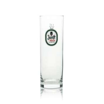 6x Zunft Bier Glas 0,3l K&ouml;lsch Stange Becher...