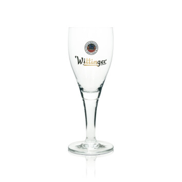 6x Wittinger Bier Glas 0,3l Pokal Ritzenhoff Tulpe Gläser Privat Brauerei Beer