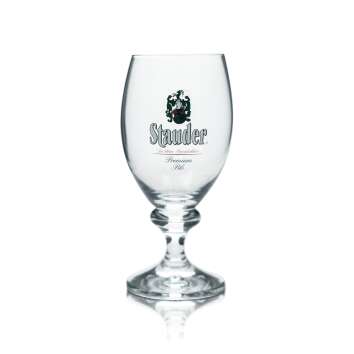 6x Stauder Bier Glas 0,3l Pokal Rastal Brauerei...