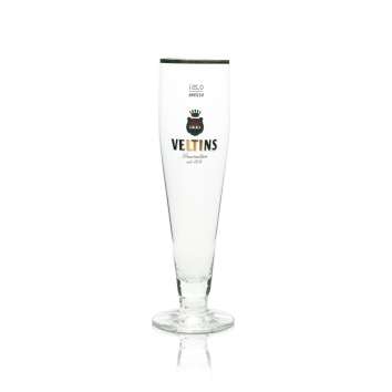 6x Veltins Bier Glas 0,25l Tulpe Goldrand Ritzenhoff...