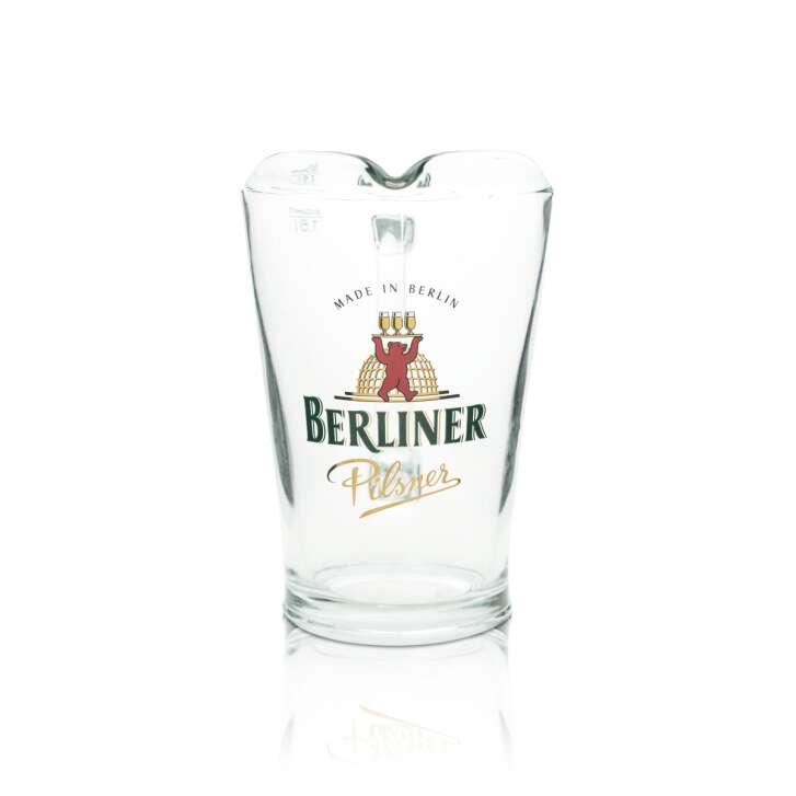 Berliner Pilsener Bier Pitcher Karaffe 1,5l Außgieser Sahm Krug Kanne Brauerei