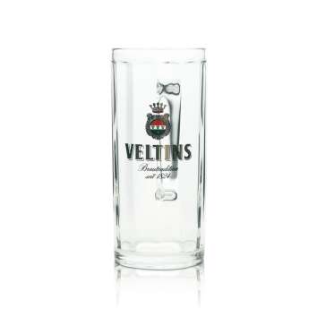 6x Veltins Bier Glas 0,4l Krug Moldau Sahm Seidel Henkel...