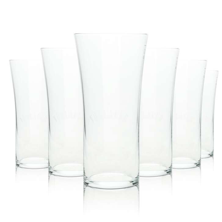 6x Vöslauer Wasser Glas 0,25l Becher Rastal Gastro Gläser Hotel Mineralwasser