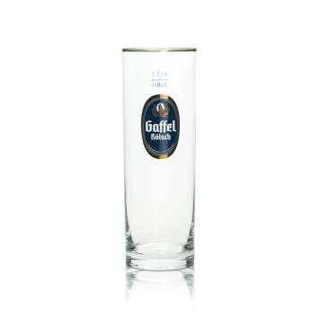 6x Gaffel Bier Glas 0,3l K&ouml;lsch Stange Becher...