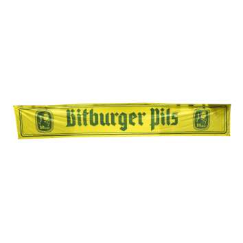 Bitburger Fahne Flagge Banner 600x100cm Pils Gastro Bar...