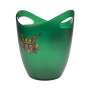 Agwa de Bolivia Likör Kühler grün Flaschen Eiswürfel Behälter Box Kiste Präsent