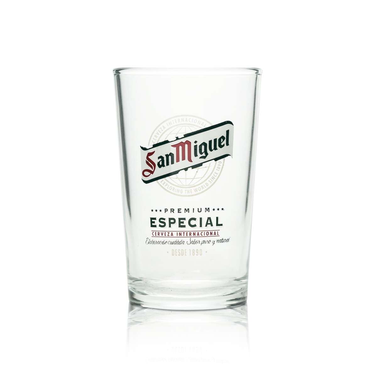 San Miguel Bier Glas Gläser 0,2l Beer Especial Becher