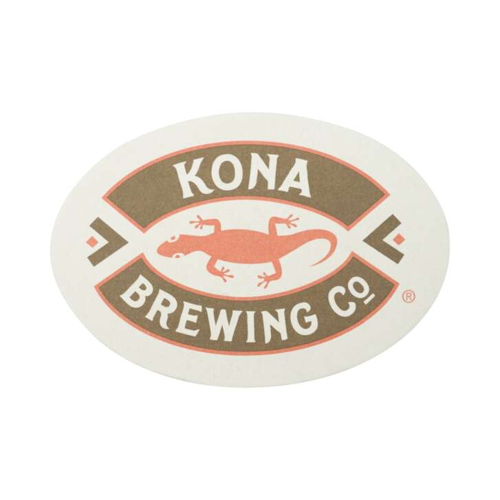 125x Kona Bier Bierdeckel Hawaii Gläser Untersetzer Beer Brewing Company Aloha