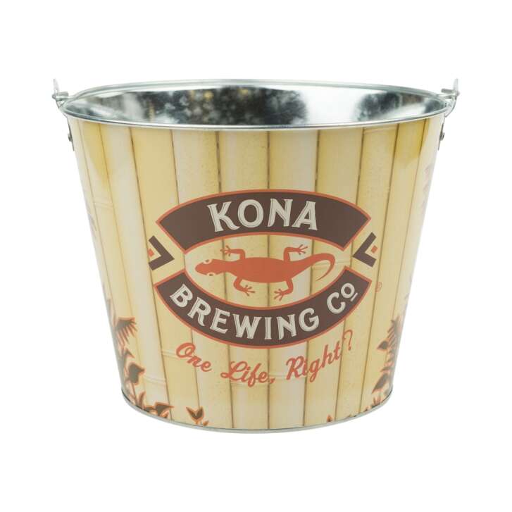 Kona Bier Eiseimer Aloha Kühler Eiswürfel Behälter Flaschen Box Hawaii Strand