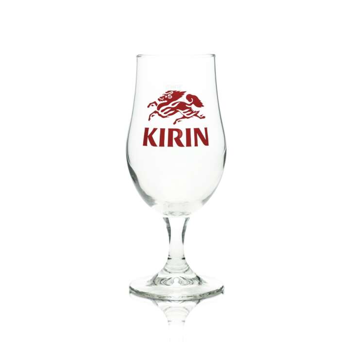 Kirin Ichiban Bier Glas 0,3l Tulpe Japanisches Beer Gläser Pokal Drache Craft