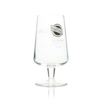 San Miguel Bier Glas 0,3l Pokal "Especial" Alte Version
