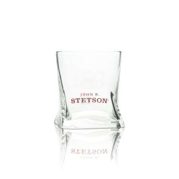 John B Stetson Whiskey Glas 0,35l Tumbler Gläser Nosing Tasting On Ice America